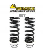 Progressive replacement springs for front and rear shock absorber BMW R1200GS 2004-2005 "BMW Original shocks WP"
