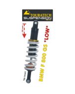 Touratech Suspension *rear* lowering kit (-50 mm) for BMW F800GS up to 2012 type *Level 1*