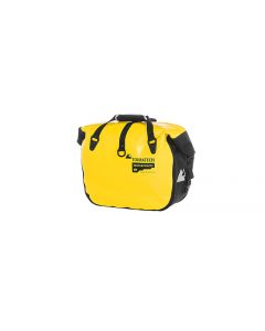 Side bag ENDURANCE Click, yellow, by Touratech Waterproof