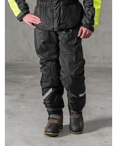 Rain trousers with membrane